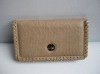 Fashion leather wallet---Beige