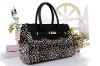 Fashion leopard-print leather handbag 016