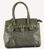 Fashion light green small handbag