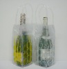 Fashion liquid PVC wine bag