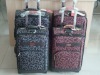 Fashion lovely polyester luggage in set