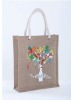 Fashion multicolored shopping bag