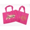 Fashion nonwoven colorful bag
