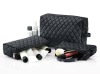 Fashion nylon Cosmetic bags and case Hand pull cosmetic bag