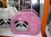 Fashion panda shape travel bag/handbag/purse,panda005-M