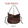Fashion patchwork leather handbag