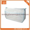 Fashion plain clutch ziplock PVC white waterproof cosmetic bag