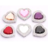 Fashion portable foldable Round crystal handbag hook