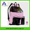 Fashion portable mesh nappy mummy bag backpack