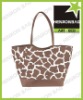 Fashion printed stone beach bag