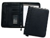 Fashion pu zip portfolio