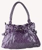 Fashion purple hobo bag