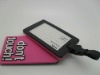 Fashion pvc luggage tag