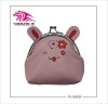Fashion rabbit imge baby purse with four colours