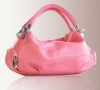 Fashion real real cowhide leather hobo  bag suplier  women