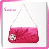 Fashion red ladies evening handbags