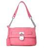 Fashion red women  cheap leather shoulder bag for sale