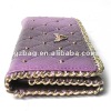 Fashion rivets and grid elegant lady clutch wallets