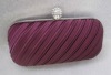 Fashion satin clutch bag