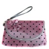 Fashion satin cosmetic bag