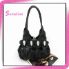 Fashion satin top brand women's evening handbags