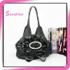 Fashion satin top brand women's evening handbags