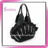 Fashion satin top brand women's evening handbags