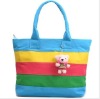 Fashion shopping canvas tote bag