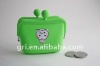 Fashion silicone change purse