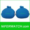 Fashion silicone jelly coin purse