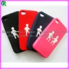 Fashion sports silicone case design for iphone 4g