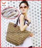 Fashion straw beach handbag