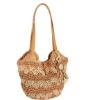 Fashion straw shoulder bag