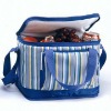 Fashion stripe camping bag