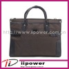 Fashion style computer briefcase with customized logo