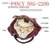 Fashion stylish ladies handbag(inner structure)