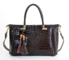 Fashion trendy brand women handbag Crocodile Tote leather bags,269946