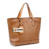 Fashion trendy brand women handbag Ostrich Tote leather bags,257049