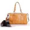 Fashion trendy brand women handbag Ostrich Tote leather bags,269928A