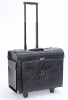 Fashion trolley genuine leather aviation bag