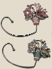 Fashion unfoldable bag hanger flower for ladies