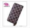 Fashion unisex wallet made of high quanlity cow leather