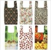 Fashion vest nylon shopping bags /folding nylon bag