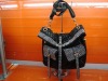 Fashion weaving leather bags