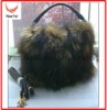 Fashion women faux fur bag