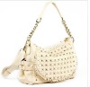 Fashion woven  leisure female single shoulder bag