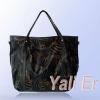 Fashion zebra skin tote bag