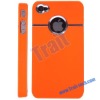 Fashionable And High Quality Hard Case with Chrome Inset for iPhone4