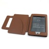 Fashionable Book style leather case for Amazon Kindle touch