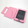 Fashionable Book style leather case for Amazon Kindle touch